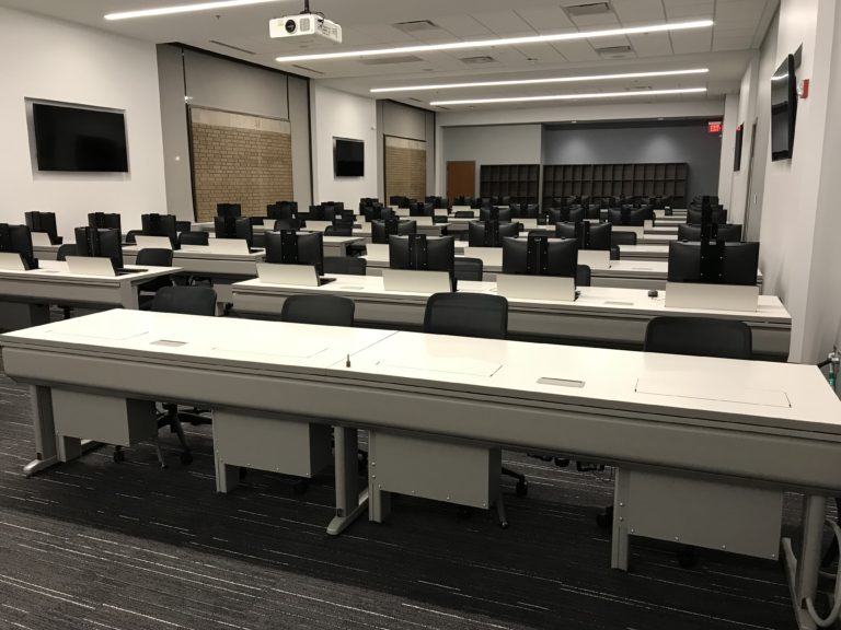 Room 100, McDonnell Sciences Building