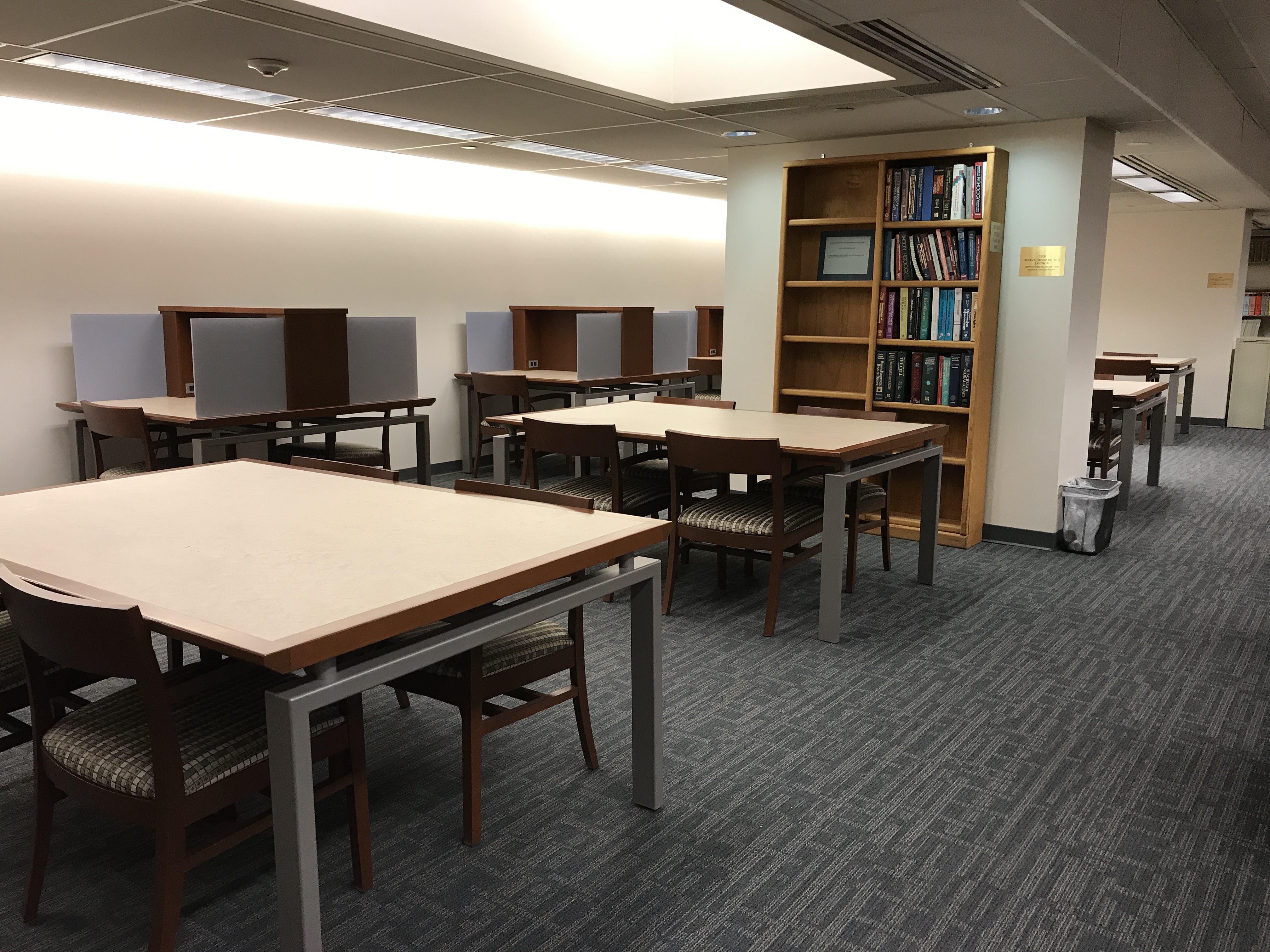 Room reservations, University Libraries