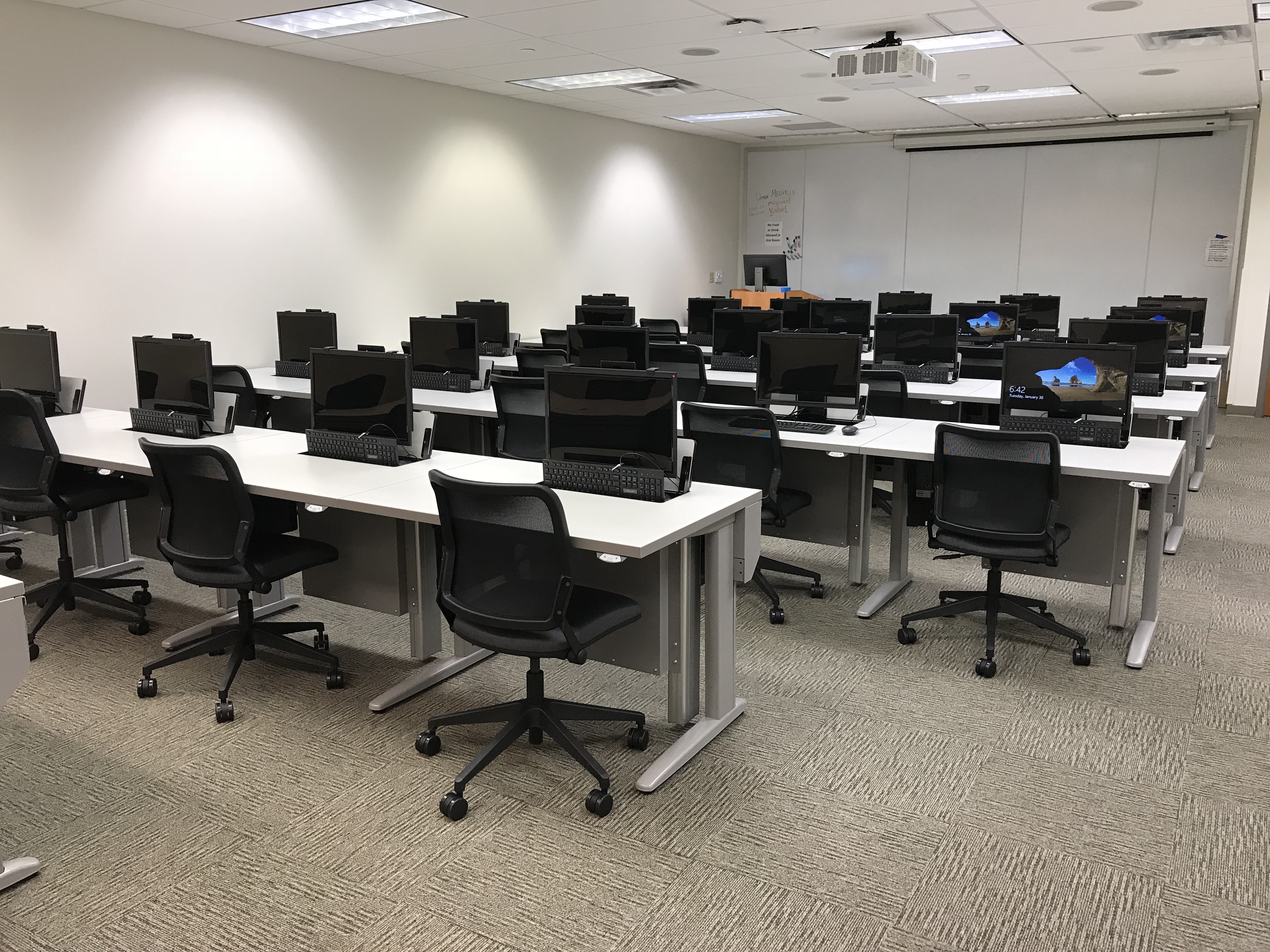 Room 602, FLTC Computer/Training Room - Shared Space Reservations & Services